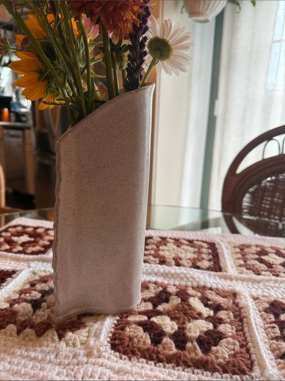 Handmade Ceramic Fish Vase